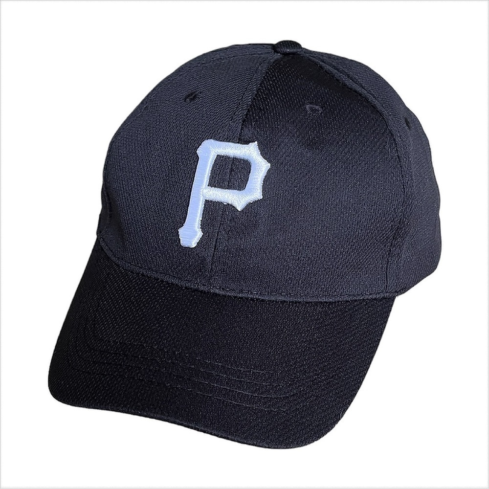 NWOT Pittsburgh Pirates Bwm Global Cap Black With
White Embroidered Logo‍‍‍﻿﻿﻿﻿﻿